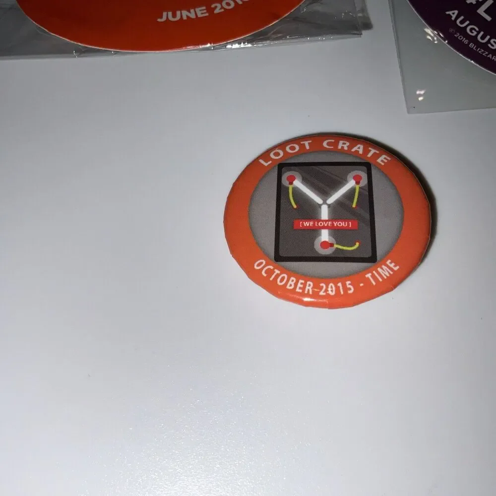 WorldWarcraft & Dystopia Lootpins Crate Exclusive Aug. 2016, June 2016, OCT 2015